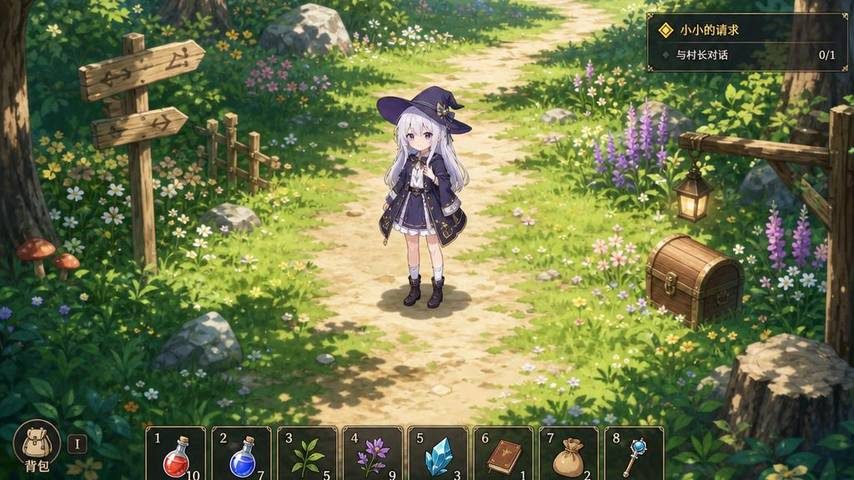 魔女秘药 场景演出 玩法截图 1