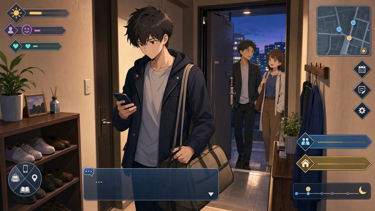 枫酱想回家 无战斗RPG 画面 6